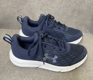 Under Armour Womens Charged Assert 10 Running Shoes Blue Size 7